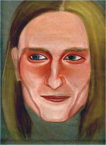 Я. Кулагина. Портрет Н. Барабанова. Пастель